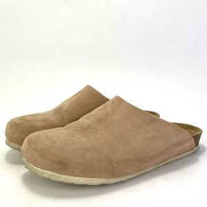 5 For $50🔥  Women's Tan Suede Slip-On Clog Shoes